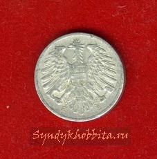 2 гроша 1954 года Австрия